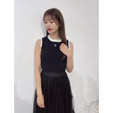 バイカラーニットTOP | EATME | 詳細画像8