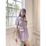 ラベンダー | テーラードミニワンピース | EATME
