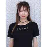ロゴTシャツワンピース | EATME | 詳細画像10 