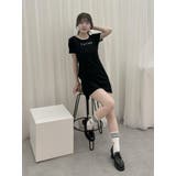 ロゴTシャツワンピース | EATME | 詳細画像22 