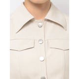 オープンカラーブラウス(セットアップ可能) | EATME | 詳細画像23