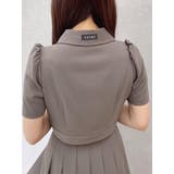 オープンカラーブラウス(セットアップ可能) | EATME | 詳細画像3