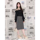 リボンショルダーオフショルブラウス | EATME | 詳細画像12