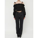 リボンショルダーオフショルブラウス | EATME | 詳細画像21