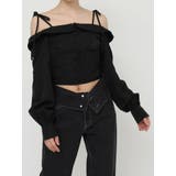 リボンショルダーオフショルブラウス | EATME | 詳細画像26