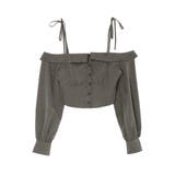 リボンショルダーオフショルブラウス | EATME | 詳細画像29