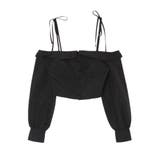 リボンショルダーオフショルブラウス | EATME | 詳細画像30