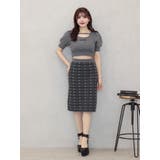 EATMEロゴニットスカート（セットアップ可能） | EATME | 詳細画像4 