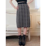 ブラック | EATMEロゴニットスカート（セットアップ可能） | EATME