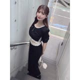 バイカラータイトスカート（セットアップ可能） | EATME | 詳細画像12 