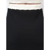 バイカラータイトスカート（セットアップ可能） | EATME | 詳細画像25 