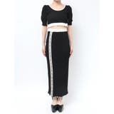 バイカラータイトスカート（セットアップ可能） | EATME | 詳細画像28 