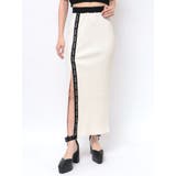 バイカラータイトスカート（セットアップ可能） | EATME | 詳細画像33 