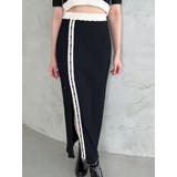 バイカラータイトスカート（セットアップ可能） | EATME | 詳細画像9 