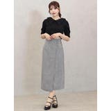 トリブルバックルタイトスカート | EATME | 詳細画像6 