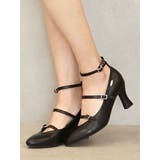 トリプルベルトパンプス | EATME | 詳細画像1 