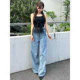 レースアップデニムパンツ（セットアップ可能） | EATME | 詳細画像15 