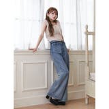 レースアップデニムパンツ（セットアップ可能） | EATME | 詳細画像6 