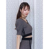 バイカラーTOP（セットアップ可能） | EATME | 詳細画像21 
