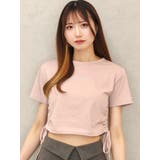 ラベンダー | ドロストクロップドTシャツ | EATME