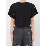 パールストーン付クロップドTシャツ | EATME | 詳細画像12 