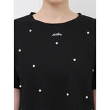 パールストーン付クロップドTシャツ | EATME | 詳細画像13 