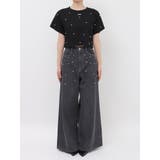 パールストーン付クロップドTシャツ | EATME | 詳細画像17 