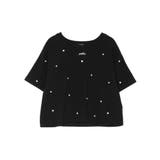 パールストーン付クロップドTシャツ | EATME | 詳細画像26 
