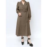 ブラウン | ボリュームスリーブトレンチコート | EATME