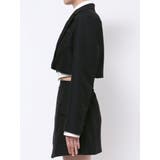 クロップド丈ジャケット（セットアップ可能） | EATME | 詳細画像28 