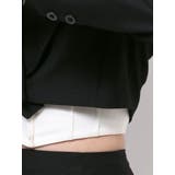 クロップド丈ジャケット（セットアップ可能） | EATME | 詳細画像34 