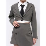 クロップド丈ジャケット（セットアップ可能） | EATME | 詳細画像41 