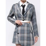 クロップド丈ジャケット（セットアップ可能） | EATME | 詳細画像43 