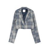 クロップド丈ジャケット（セットアップ可能） | EATME | 詳細画像46 