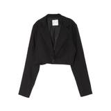 クロップド丈ジャケット（セットアップ可能） | EATME | 詳細画像48 