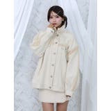 デニムフェイクファージャケット(セットアップ可能) | EATME | 詳細画像13