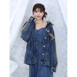 デニムフェイクファージャケット(セットアップ可能) | EATME | 詳細画像17