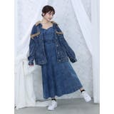 デニムフェイクファージャケット(セットアップ可能) | EATME | 詳細画像21