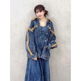 デニムフェイクファージャケット(セットアップ可能) | EATME | 詳細画像24