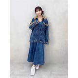 デニムフェイクファージャケット(セットアップ可能) | EATME | 詳細画像26