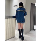 デニムフェイクファージャケット(セットアップ可能) | EATME | 詳細画像31