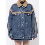 デニムフェイクファージャケット(セットアップ可能) | EATME | 詳細画像32