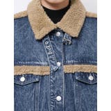 デニムフェイクファージャケット(セットアップ可能) | EATME | 詳細画像35