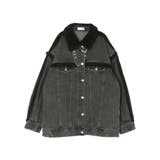 デニムフェイクファージャケット(セットアップ可能) | EATME | 詳細画像50