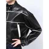 バイカラーバイカージャケット | EATME | 詳細画像13 