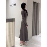 ロゴチャームニットワンピース | EATME | 詳細画像13
