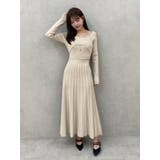 ロゴチャームニットワンピース | EATME | 詳細画像4