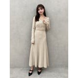 ロゴチャームニットワンピース | EATME | 詳細画像5