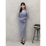 デコルテカットアウトニットワンピース | EATME | 詳細画像14