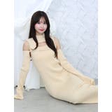 デコルテカットアウトニットワンピース | EATME | 詳細画像25